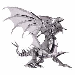 Puzzle 3D - Piececool - Dragon argintiu