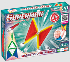 Set de constructie magnetic - Tags - 28 piese