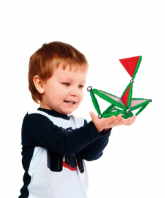 Set de constructie magnetic - Tags - 28 piese