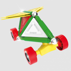 Set de constructie magnetic - Masini - 50 piese