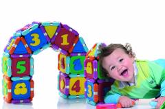 Set magnetic primar Kliky - Cifre