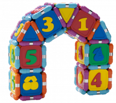 Set magnetic primar Kliky - Cifre