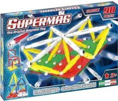 Set de constructie magnetic Classic - 98 piese