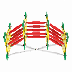 Set de constructie magnetic Classic - 98 piese