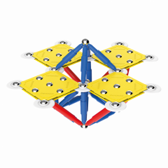 Set de constructie magnetic Classic - 98 piese