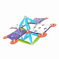 Set de constructie magnetic Color - 98 piese