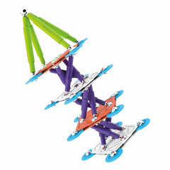 Set de constructie magnetic Color - 98 piese