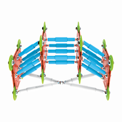 Set de constructie magnetic Color - 98 piese