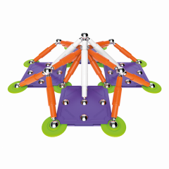 Set de constructie magnetic Color - 98 piese