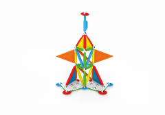 Set de constructie magnetic Projects Multicolor - 60 piese