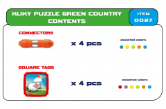 Set magnetic pentru bebelusi Kliky - Animale ferma