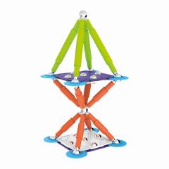 Set de constructie magnetic Color - 48 piese