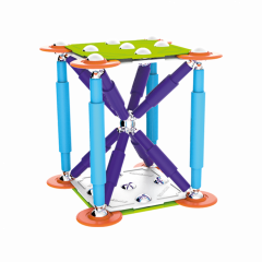 Set de constructie magnetic Color - 48 piese