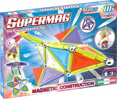 Set de constructie magnetic - Trendy - 116 piese