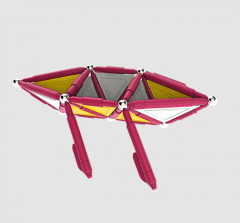 Set de constructie magnetic - Trendy - 116 piese