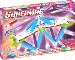 Set de constructie magnetic Color - 72 piese