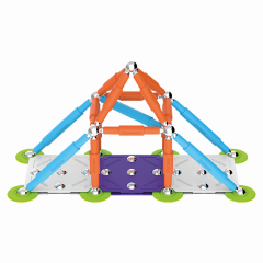 Set de constructie magnetic Color - 72 piese