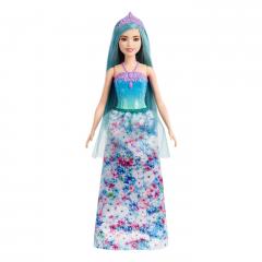 Papusa - Barbie Dreamtopia - Printesa cu par albastru