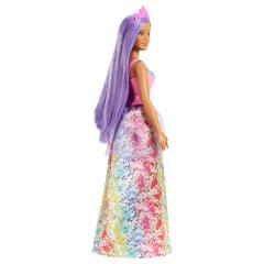 Papusa - Barbie Dreamtopia - Printesa cu par mov