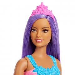 Papusa - Barbie Dreamtopia - Printesa cu par mov