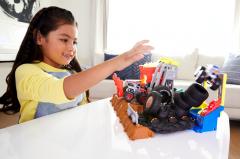 Joc - Hot Wheels Monster Truck Entry Challenge Arena Smashers - Tire Press
