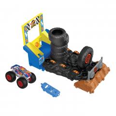 Joc - Hot Wheels Monster Truck Entry Challenge Arena Smashers - Smash Race