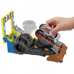 Joc - Hot Wheels Monster Truck Entry Challenge Arena Smashers - Smash Race