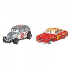 Set masinute metalice Cars3 - Caleb Worlley si Jet Robinson