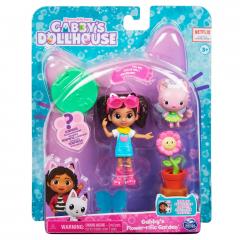 Set Gabbys Dollhouse - Papusa cu pisicuta si gradina lui Gabby