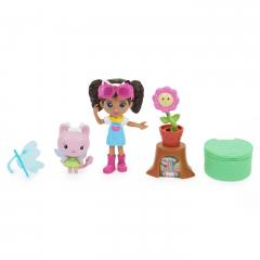Set Gabbys Dollhouse - Papusa cu pisicuta si gradina lui Gabby