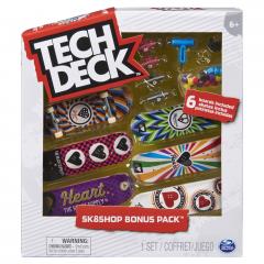 Set Tech Deck - Fingerboard Heart, 6 piese