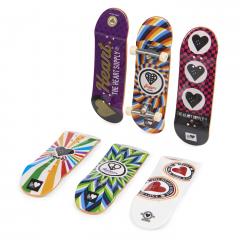 Set Tech Deck - Fingerboard Heart, 6 piese