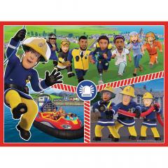 Puzzle 2in1 39 piese - Pompierul Sam
