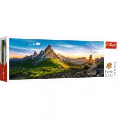 Puzzle 1000 piese - Panorama muntii Dolomiti