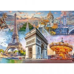 Puzzle 2000 piese - Weekend in Paris