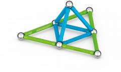 Set de constructie magnetic - Classic - Green Line, 25 piese