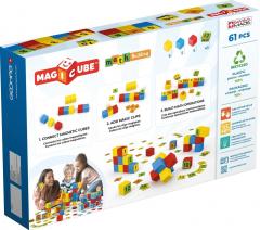 Set de constructie magnetic - Magicube - Cuburi Cu Numere 1, 61 piese