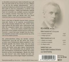 Bela Bartok: Violin Concertos Nos. 1 & 2