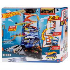 Set de joaca - Hot Wheels City - Transforming Race Tower