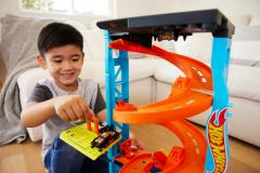 Set de joaca - Hot Wheels City - Transforming Race Tower