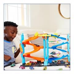 Set de joaca - Hot Wheels City - Transforming Race Tower