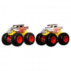 Masinuta - Hot Wheels Monster Trucks - Bone Shaker, color shifters