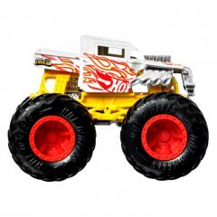 Masinuta - Hot Wheels Monster Trucks - Bone Shaker, color shifters
