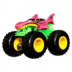 Masinuta - Hot Wheels Monster Trucks - Shark Wreak, color shifters