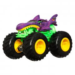 Masinuta - Hot Wheels Monster Trucks - Shark Wreak, color shifters