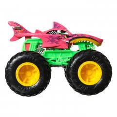 Masinuta - Hot Wheels Monster Trucks - Shark Wreak, color shifters