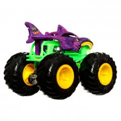 Masinuta - Hot Wheels Monster Trucks - Shark Wreak, color shifters