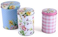 Set 3 cutii metalice - Katie Alice English Garden Creative Tops
