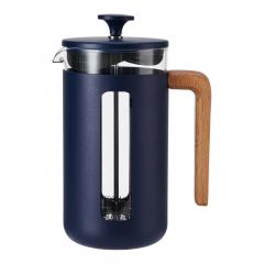 Cafetiera French Press - Pisa - Navy Wood Handle 8 cups