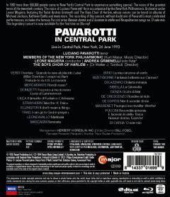 Pavarotti in Central Park (Blu-ray Disc)